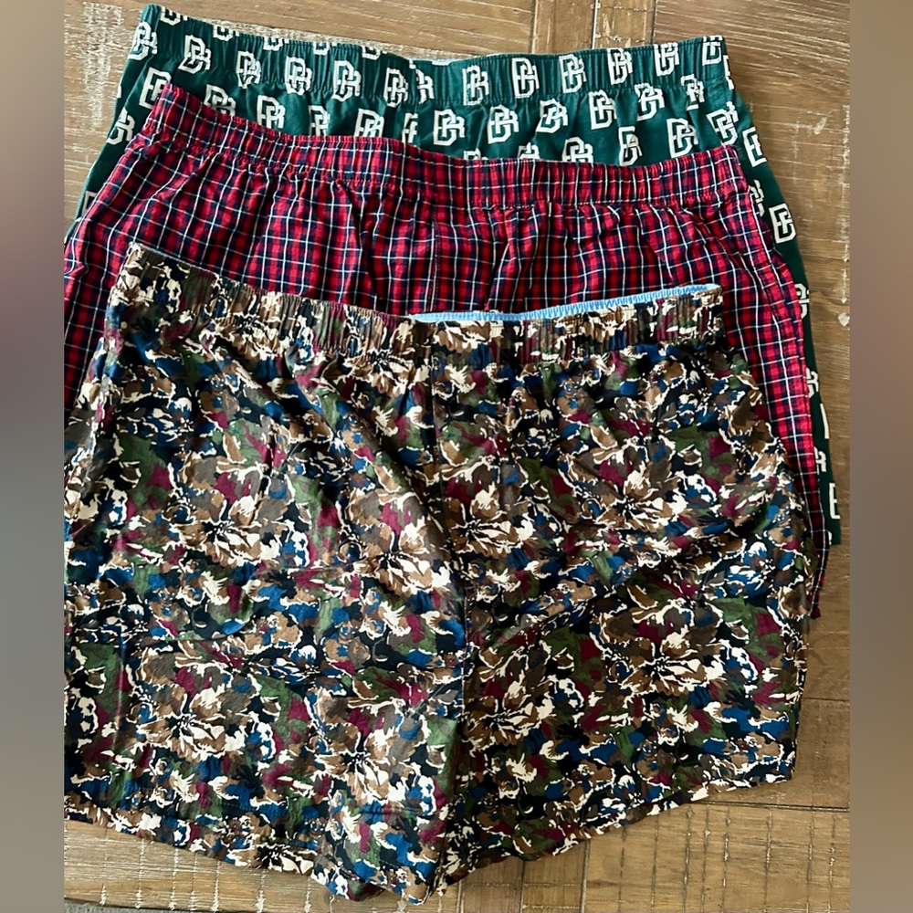 NEW Banana Republic Men’s Boxers & Bonus Hanes Boxers (5 pairs), Size Large - Picture 2 of 8